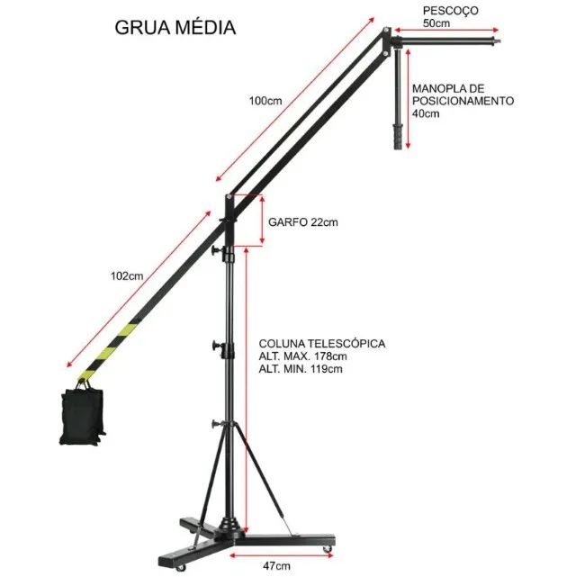 Grua Atek Fotografia Profissional Estúdio - Foto 3