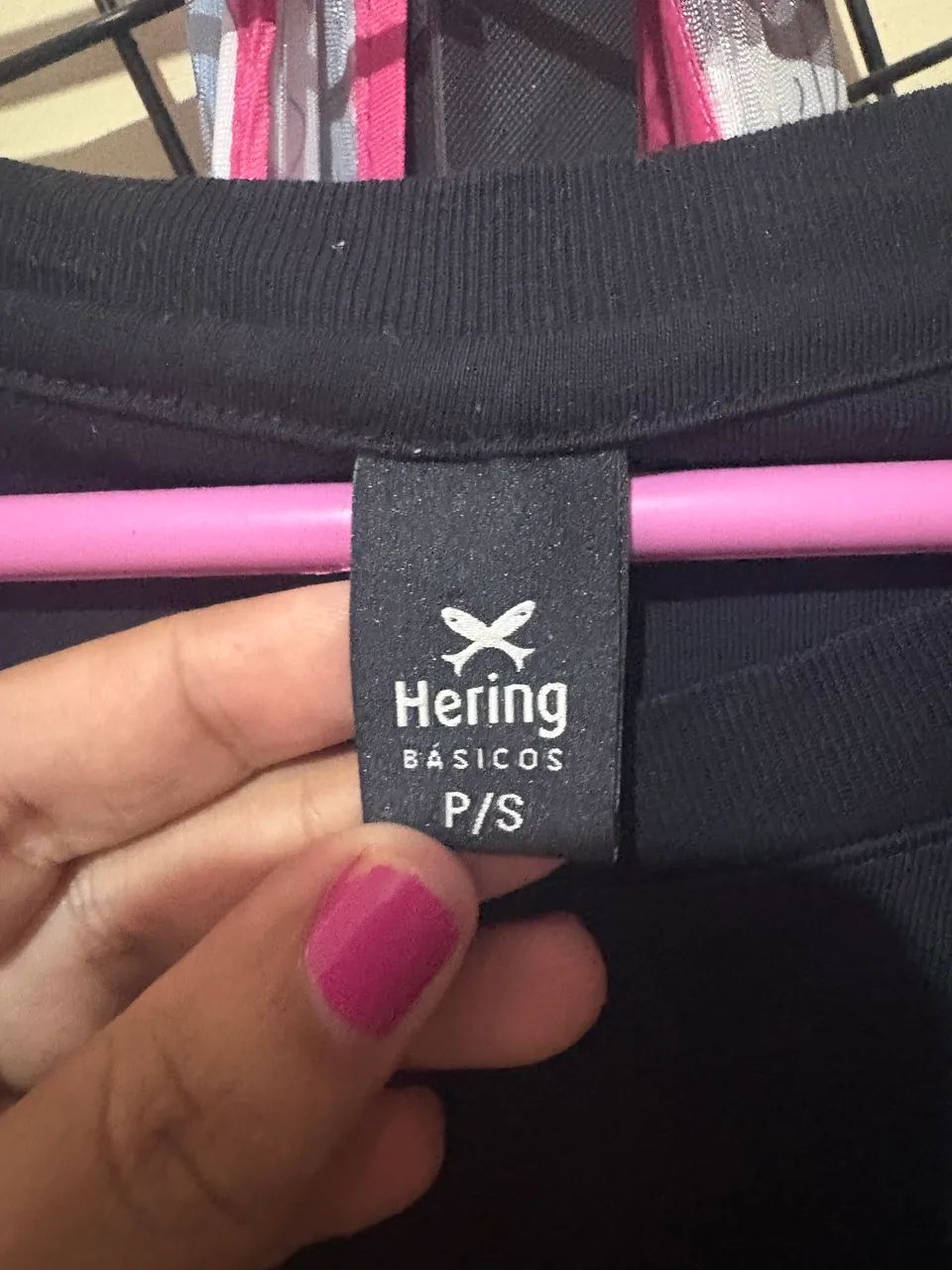 Vestido Preto de manga Hering - Foto 2