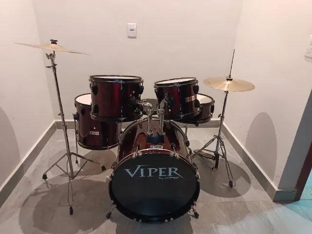  Bateria Viper by XPro - Usada e Muito Bem Conservada!