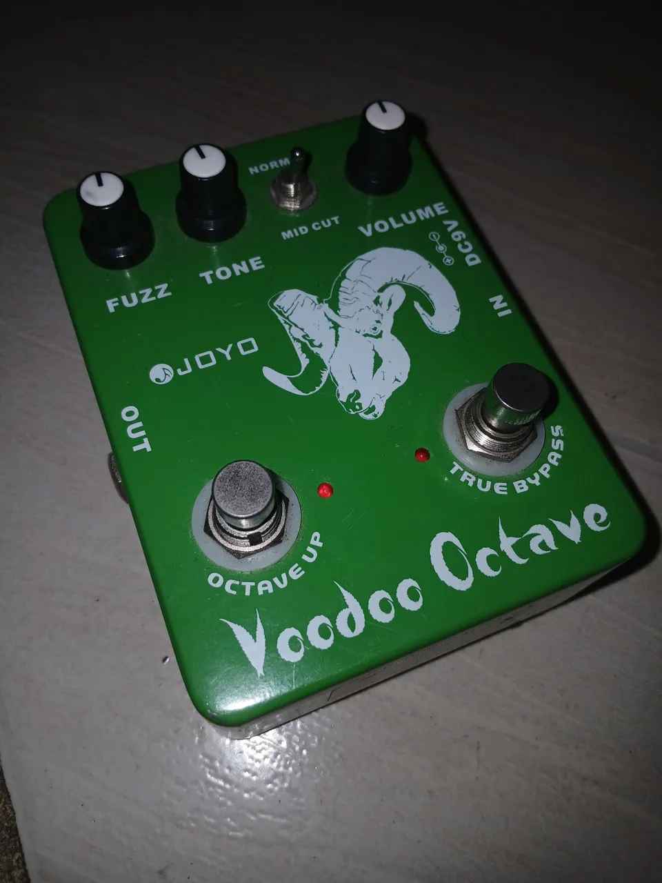 Pedal Fuzzy Face Voodoo Octave Caline - Instrumentos musicais