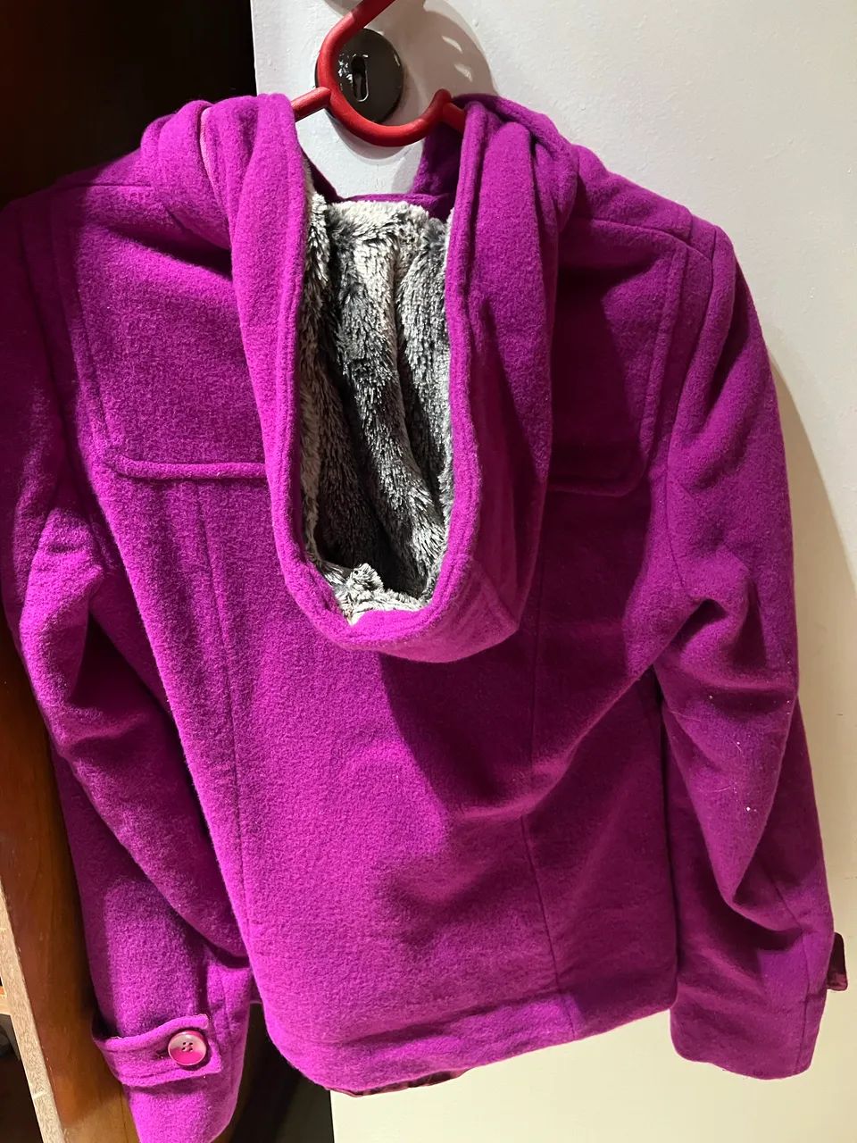 Casaco feminino rosa  - Foto 2