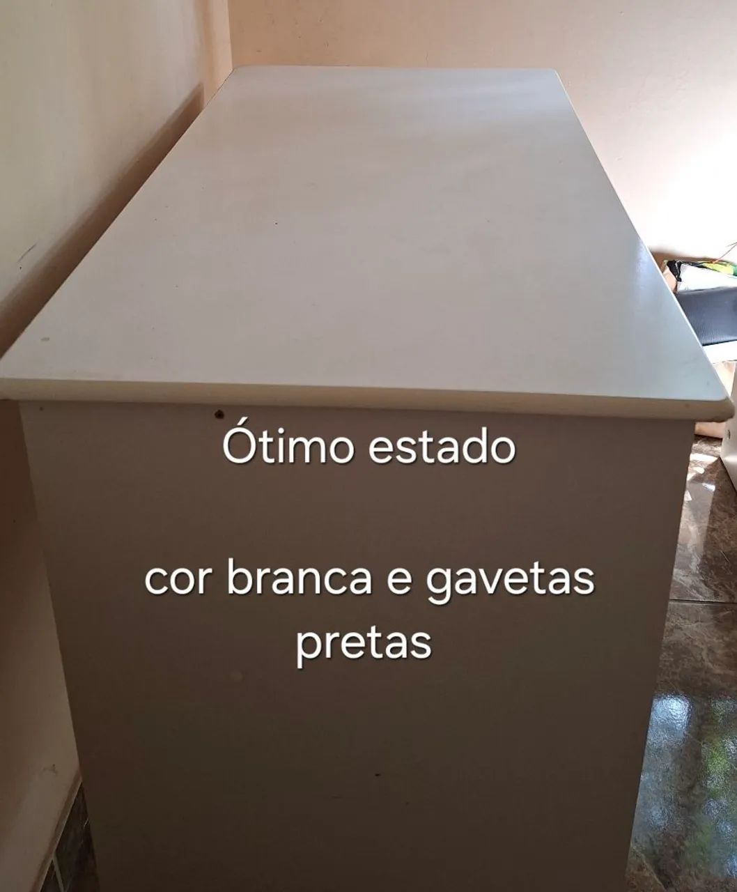 Mesa escritório  MDP com gavetas  - Foto 2