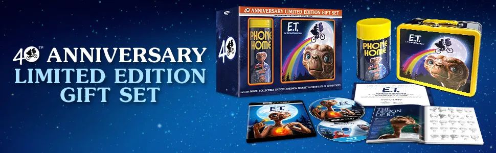 E.T. The Extra-Terrestrial Gift Set 4k + BD LACRADO Dub Leg - Foto 4