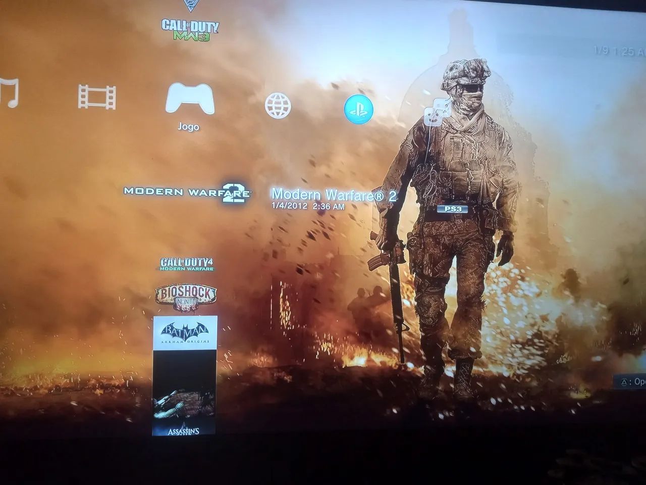 Ps3 com 30 jogos vendo completo 