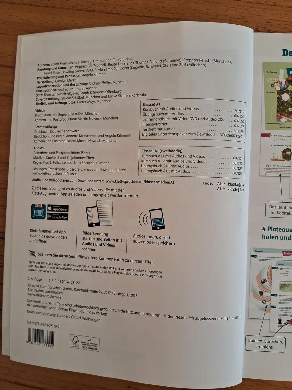 Livros de Alemão Klasse! A1 Übungsbuch/Kursbuch - Foto 3