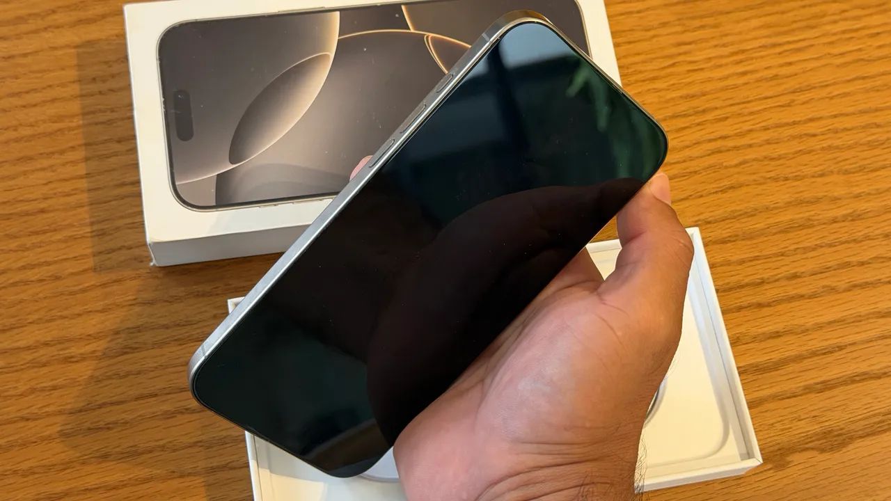 iPhone 16 Pro Max 256Gb Natural Titanium | Impecável + caixa - Foto 4