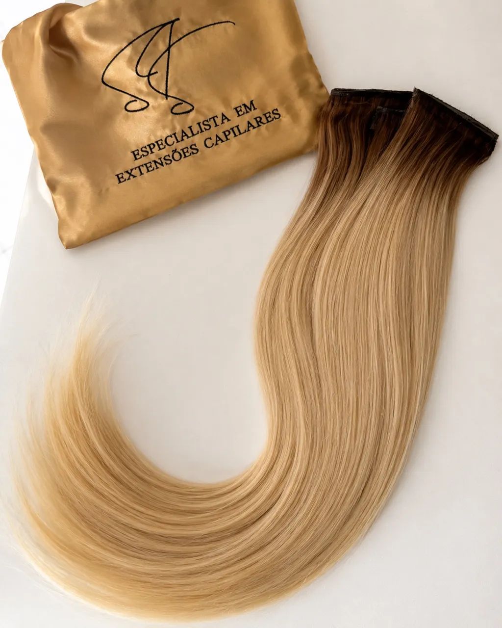 Cabelo humano - brasileiro - 50 cm - 90 g - Foto 2