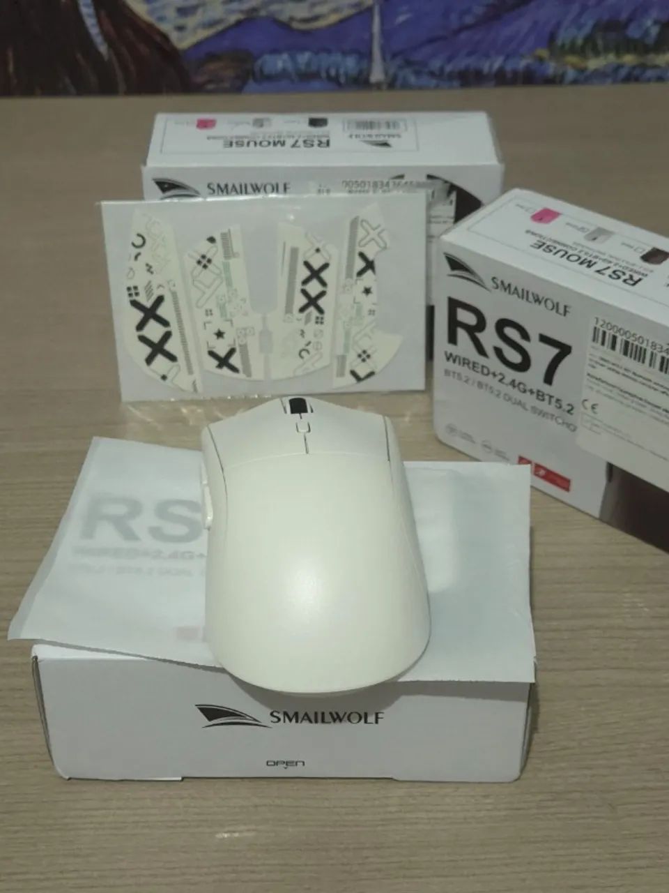 Mouse Gamer RS7 - PAW3311 e Tri-Mode - Foto 3