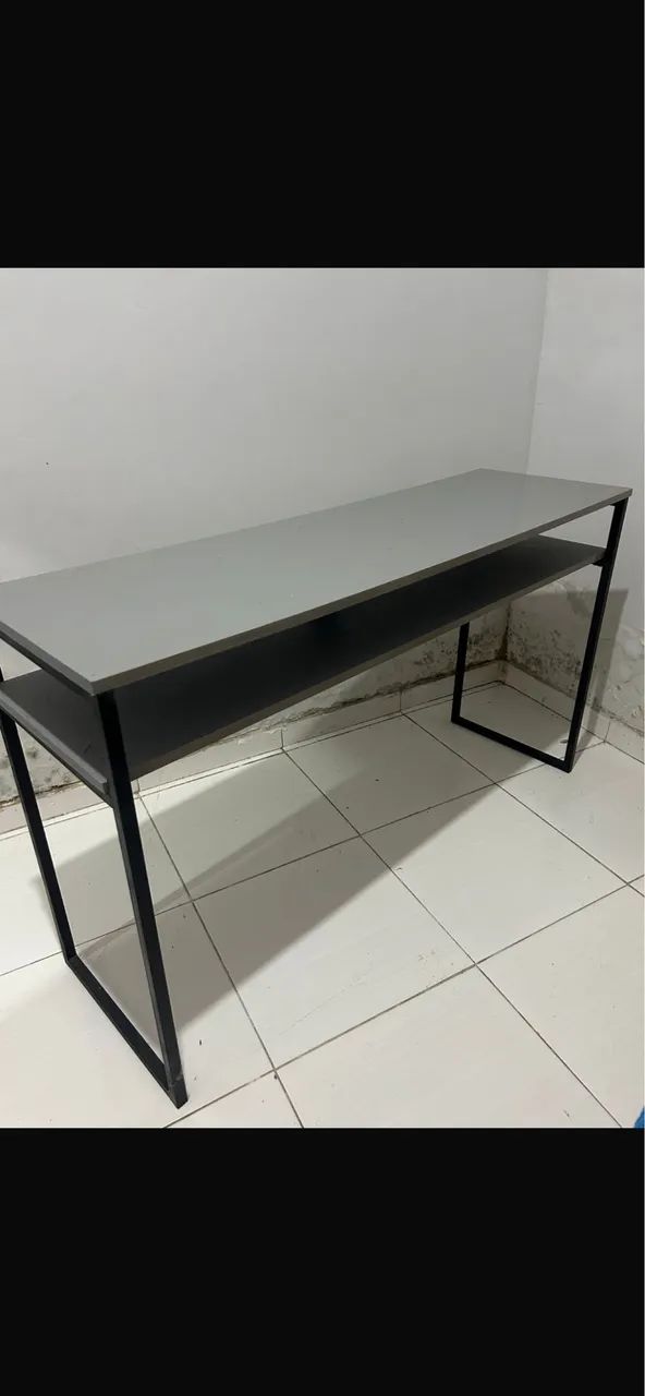 Mesa industrial em mdf e metalon