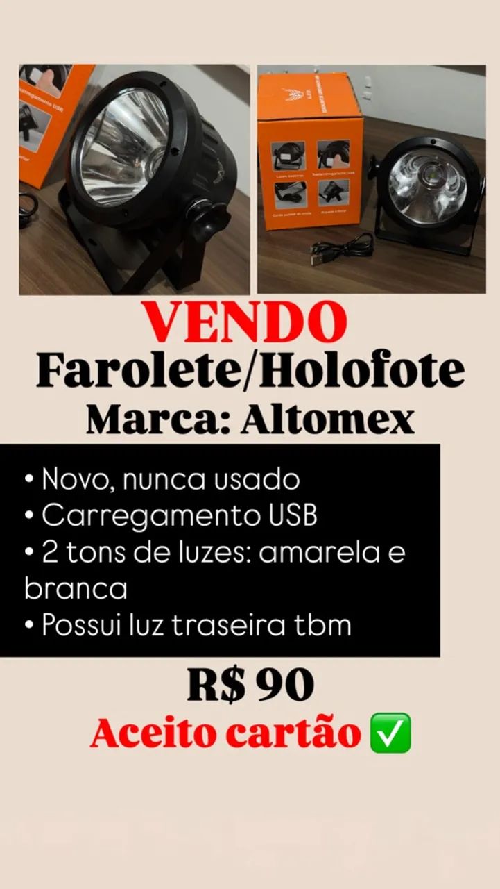 Farolete/holofote - Foto 2