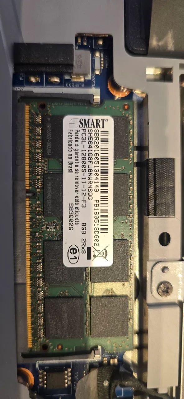 2 modulos de Memória DDR 3 para notebook 8 gb cada GB