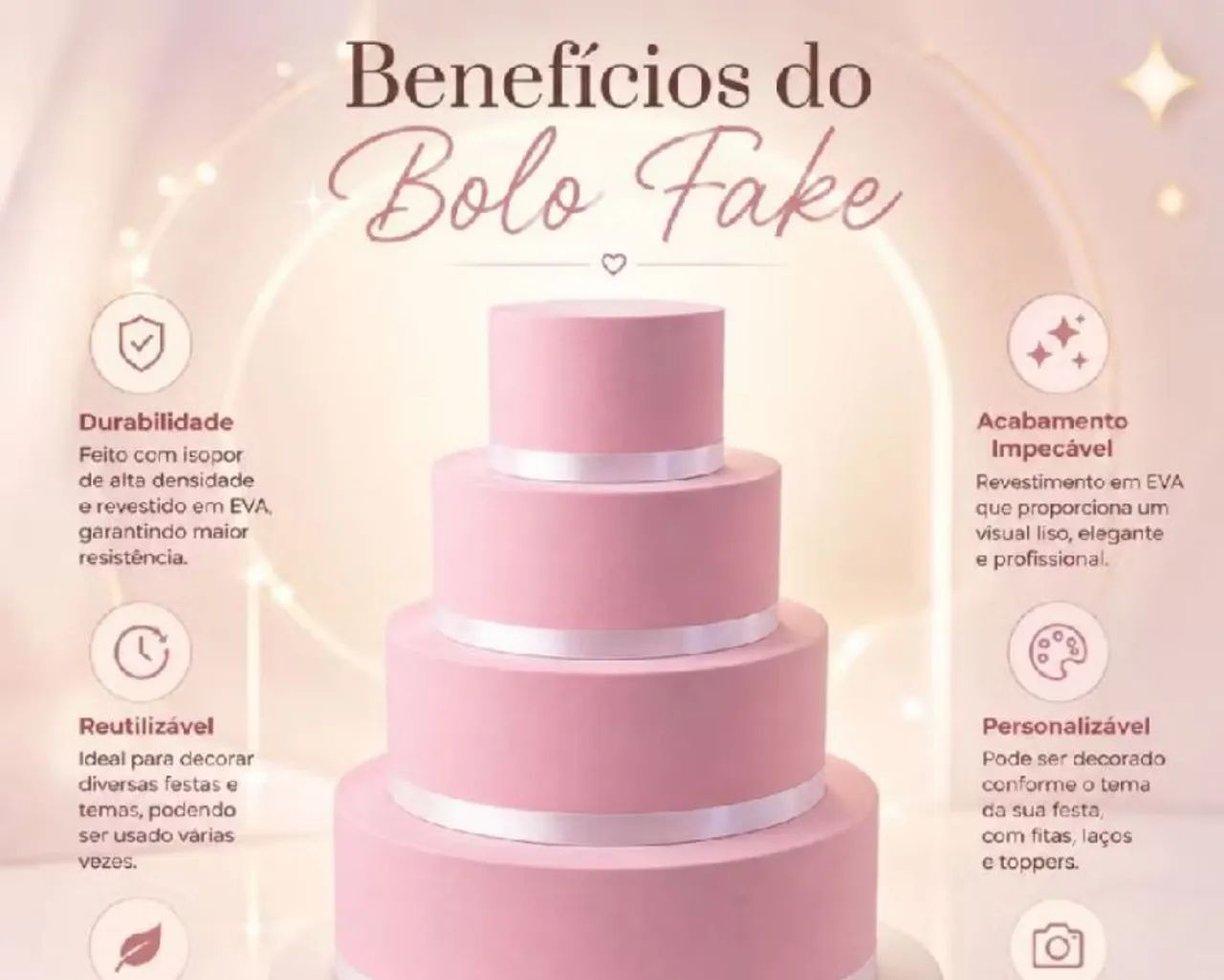 Bolo Fake  - Foto 3