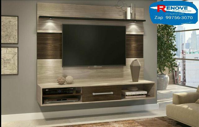 OFERTÃO!!! painel Novo pra TVs até 60p com leds+suporte grátis!