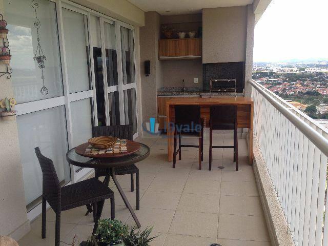 Apartamento, jd. das indústrias, são josé dos campos. 142m²-3suites, 3vags