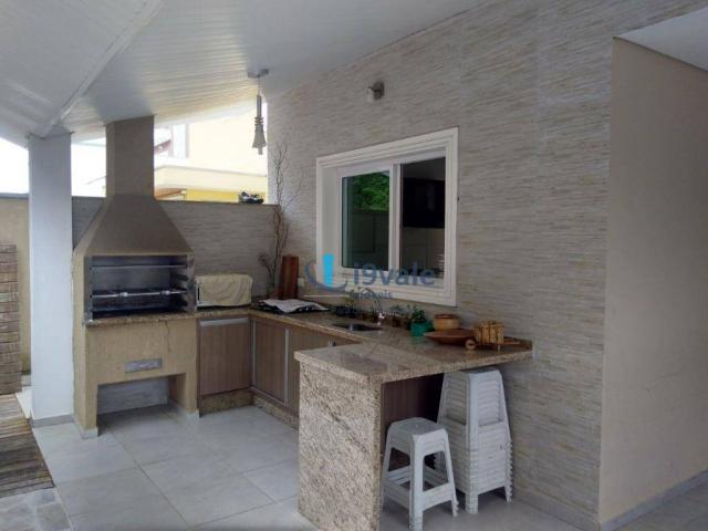 Linda casa à venda condomínio crystal park, área lazer privativa, vista para reserva ambie - Foto 3