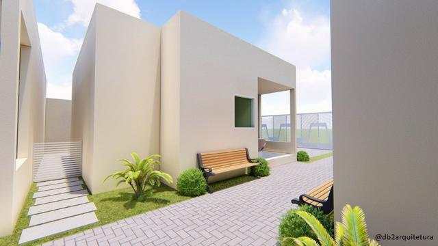 Casa no Luiz Gonzaga - 66m², Condomínio fechado com 6 casas, Financiamento Caixa - Foto 4