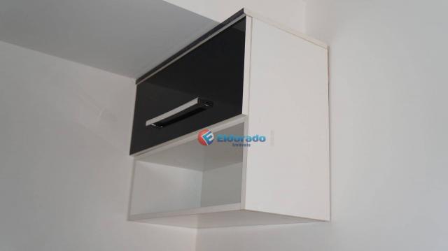 Apartamento com 2 dormitórios para alugar, 45 m² por r$ 550,00/mês - residencial guairá - - Foto 11