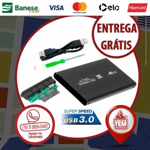 Case para Hd de Notebook 2,5" Sata USB 3.0