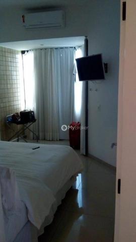 Golden flat beira mar mobiliado no pool - Foto 9