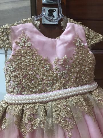 Vestido infantil 1 ano