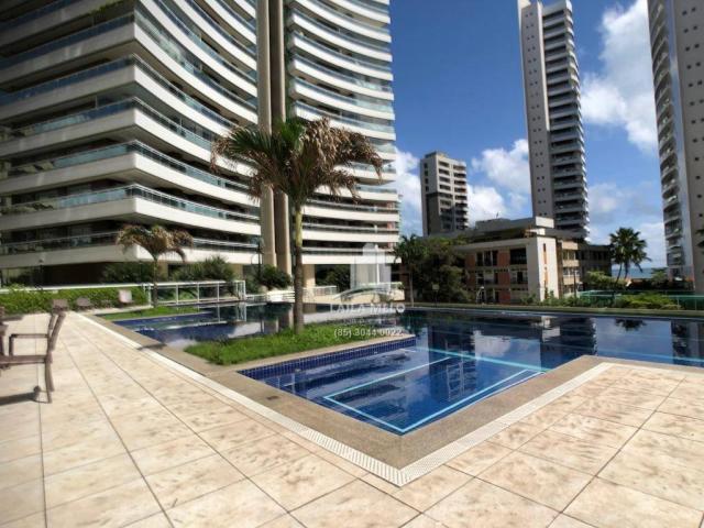 Apartamento no meireles,259 m2,4 quartos,4 vagas,lazer completo,paço do bem - Foto 3
