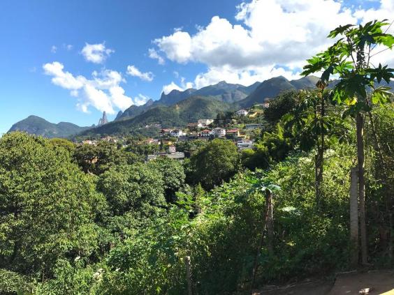 Terreno com 1.800 m2, vista para o dedo de deus à venda, panorama, teresópolis. - Foto 2