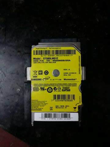 HD Notebook 500GB 9.5mm Samsung - ST500LM012 - Foto 3