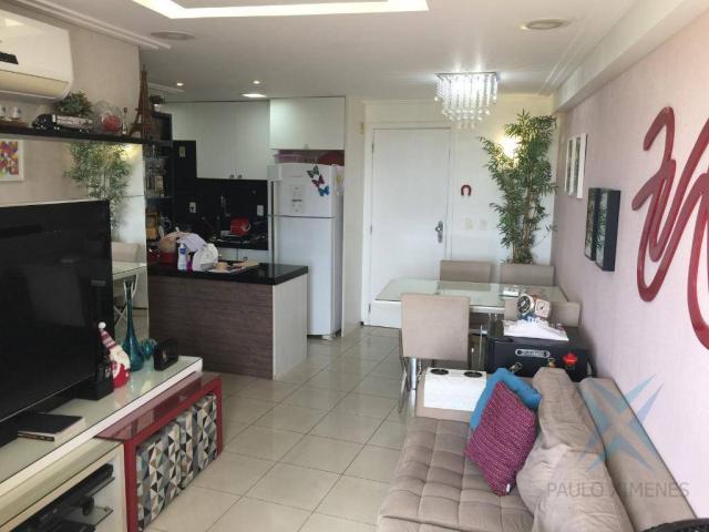 Apartamento mirante do parque, com 3 dormitórios à venda, 83 m² por r$ 495.000 - cocó - fo