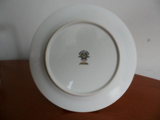6 Pratos de Salada (Saucer Plates) Porcelana Chinesa Noritake 5032 Colby Blue - Foto 5