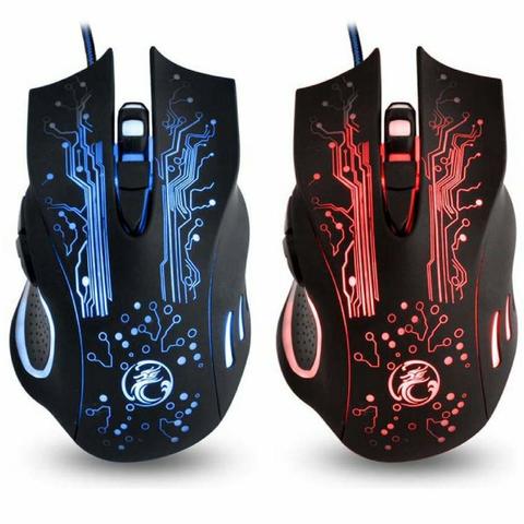 Mouse Game X9 2400 Dpi Usb Led - Foto 5