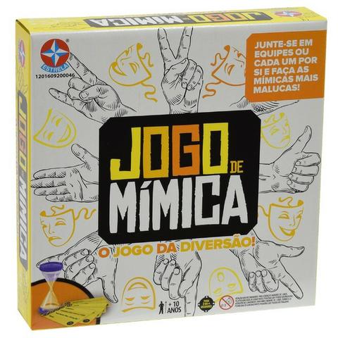 Jogo De Mímica Para 3 A 6 Jogadores Estrela