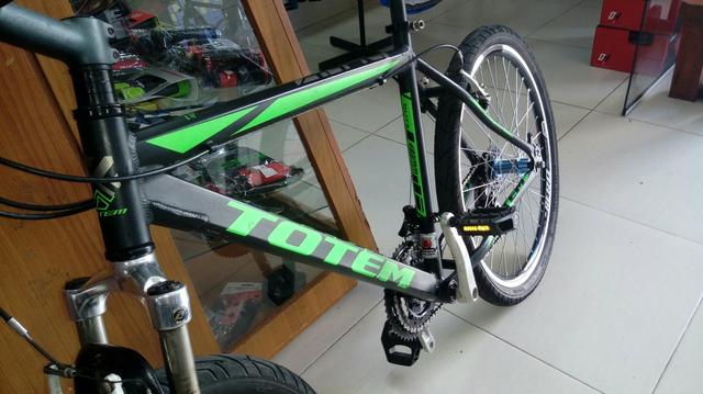 Bicicleta totem aro 26 aluminio - Foto 2