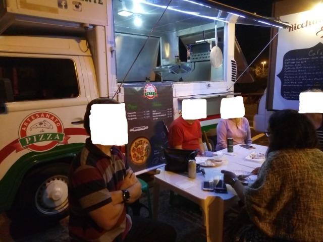 Kombi 2000 Preparada Food Truck Pizza Completa Gerador Forno Freezer/Geladeira Novos! - Foto 3