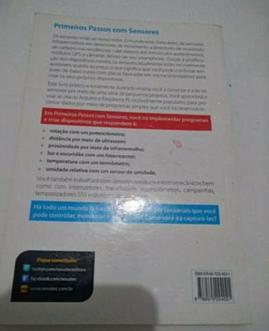 Livro Primeiros passos com Sensores - Foto 2