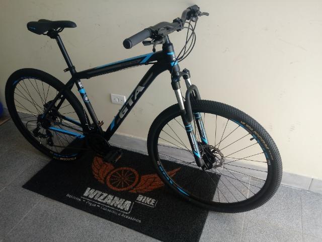 Bicicleta Aro 29 Freio Hidraulico Suspensão c\ Trava 10X S\ Juros - Foto 2