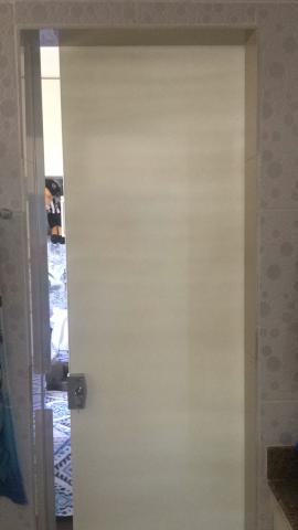 Porta de correr de vidro pintado de branco - Foto 5
