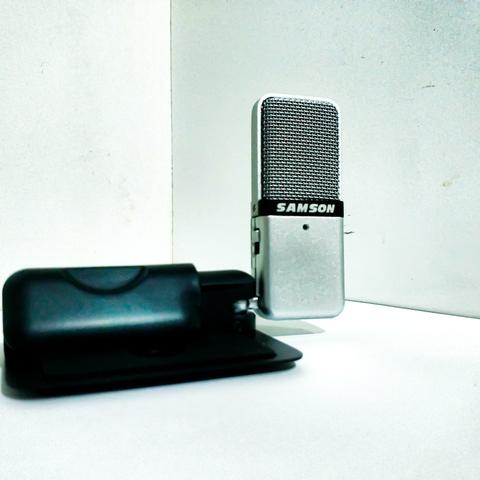 Microfone condensador USB portátil Samson GoMic