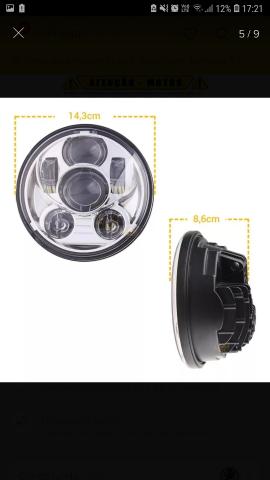 Farol Led para Motos - Foto 6