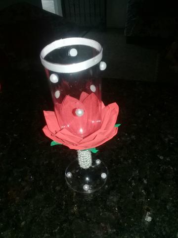 Lembrancinha taça decorada - Foto 4