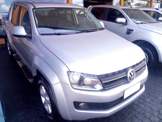 VOLKSWAGEN AMAROK 2013/2013 2.0 TRENDLINE 4X4 CD 16V TURBO INTERCOOLER DIESEL 4P AUTOMÁTI - Foto 2