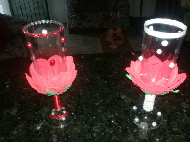 Lembrancinha taça decorada - Foto 2
