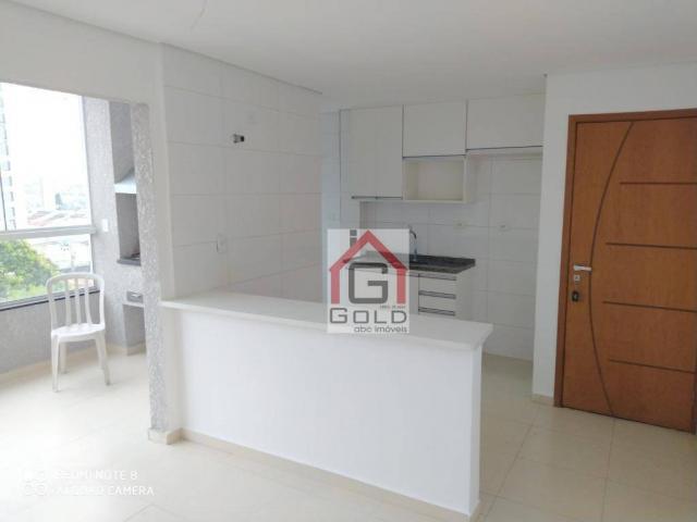 Apartamento com 3 dormitórios para alugar, 88 m² por R$ 2.000,00/mês - Campestre - Santo A - Foto 7