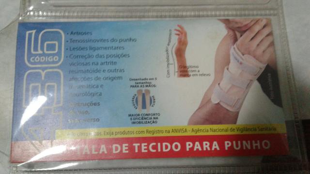 Tala de Tecido para Punho Salvape. cod. 436 - preta. - Foto 5