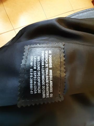 Blazer em couro legítimo - Foto 4