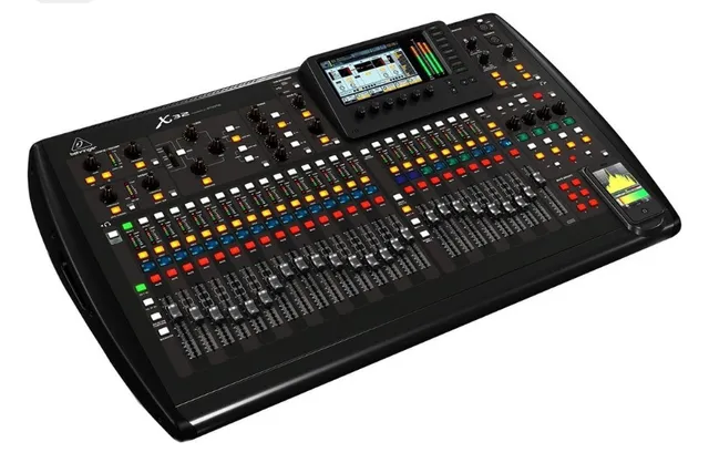 Mixer de áudio estéreo 4 canais 3,5 mm AUX passivo estúdio ao vivo console  gravação 4-1