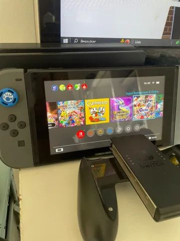 New Nintendo Switch Oled - DESTRAVADO COM 256gb 10 jogos completos e zelda  2 em portugues - Games Você Compra Venda Troca e Assistência de games em  geral