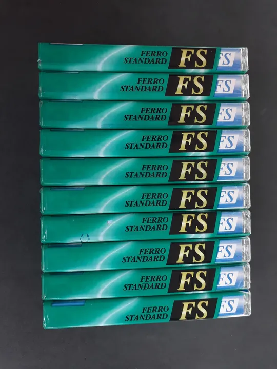 Fita cassete emtec/basf ferro 60 minutos 10 unidades lacradas