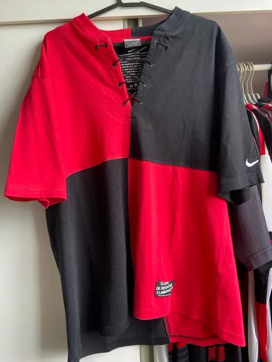 Camisa Flamengo Papagaio de Vintém Nike G RARIDADE