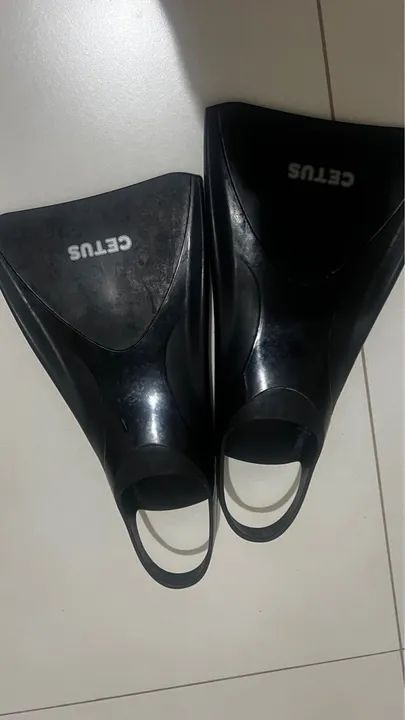 Kit Natação (nadadeira, oculos, touca e bolsa) - Foto 2