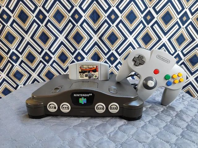 Nintendo 64 Com Cartucho [Nova Cidade]